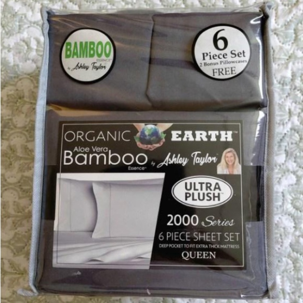 🆕Bamboo by Ashley Taylor 6 Piece Sheet Set
